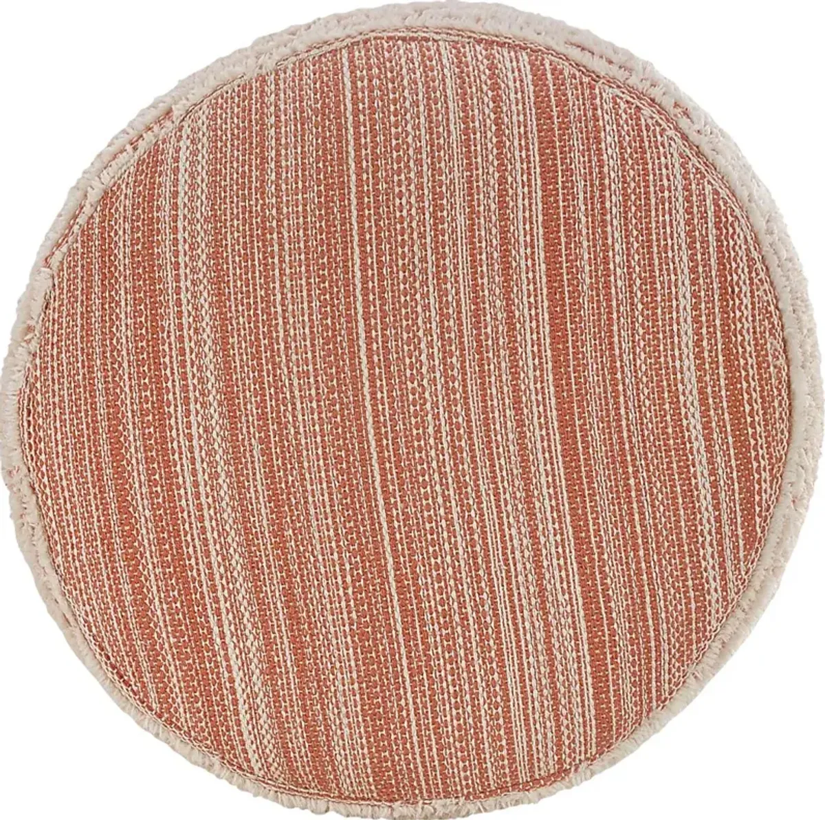 Cinnac Red Pouf