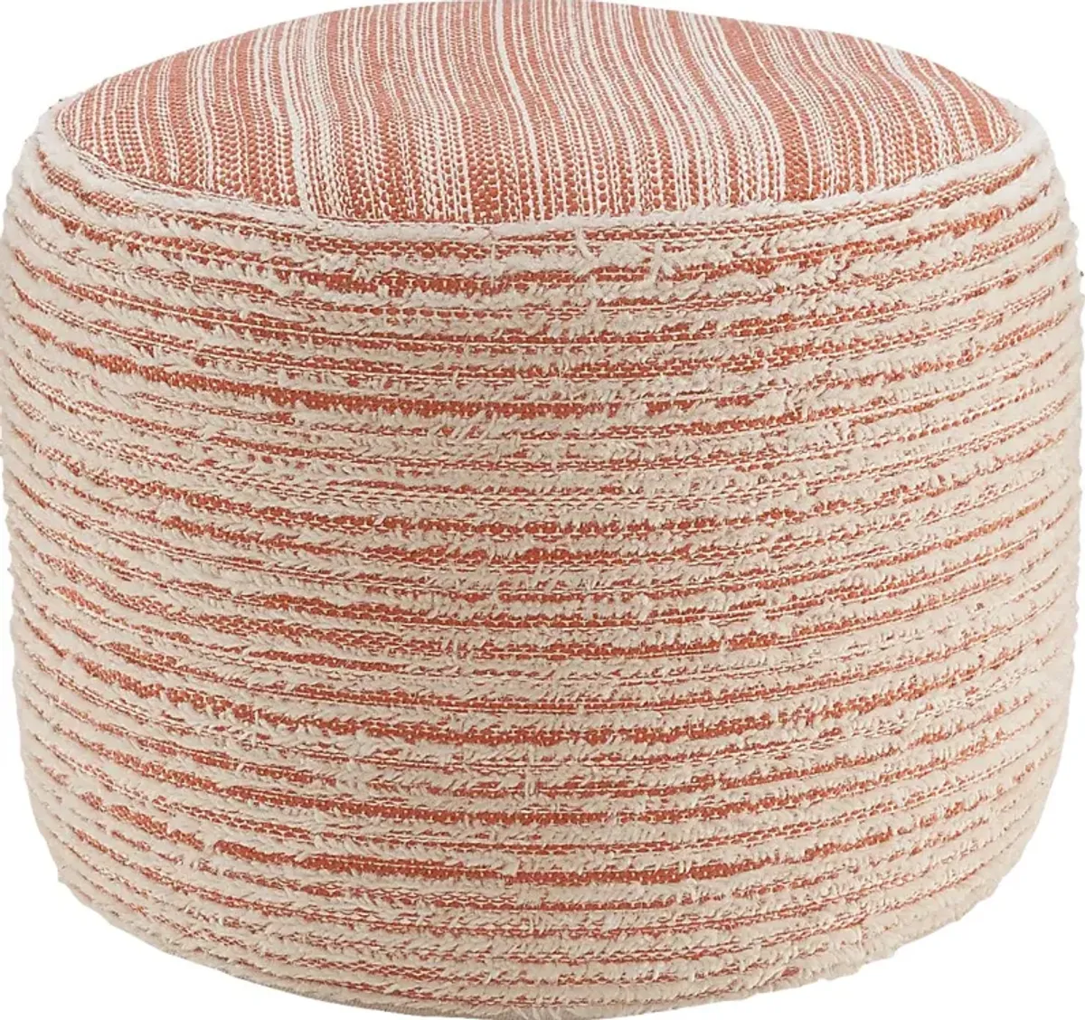 Cinnac Red Pouf