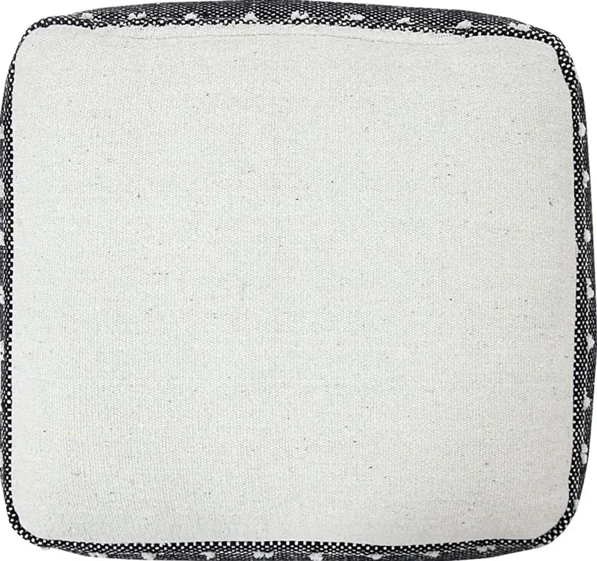 Brinok White Pouf