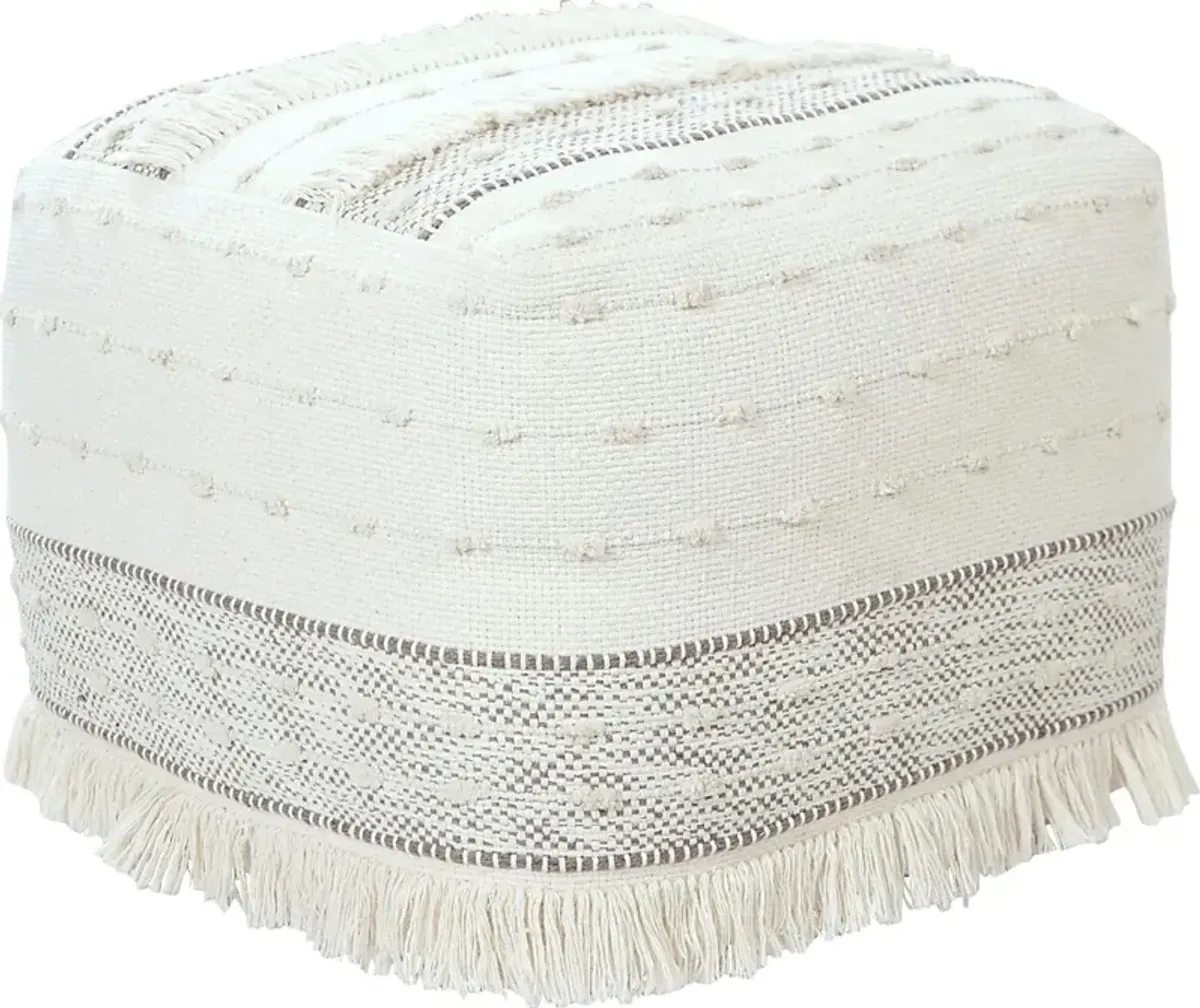 Hewen Cream Pouf