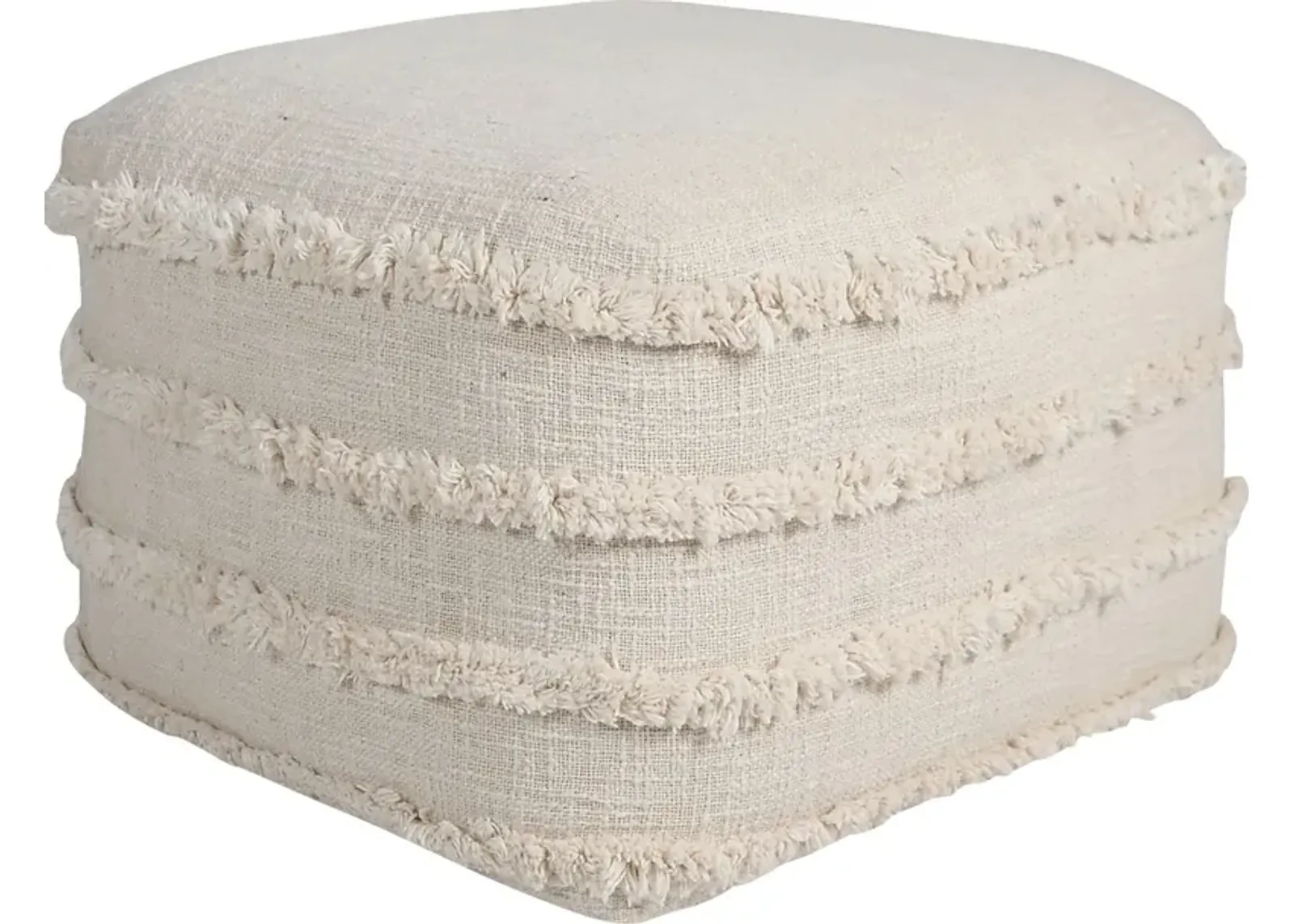 Patigi Cream Pouf