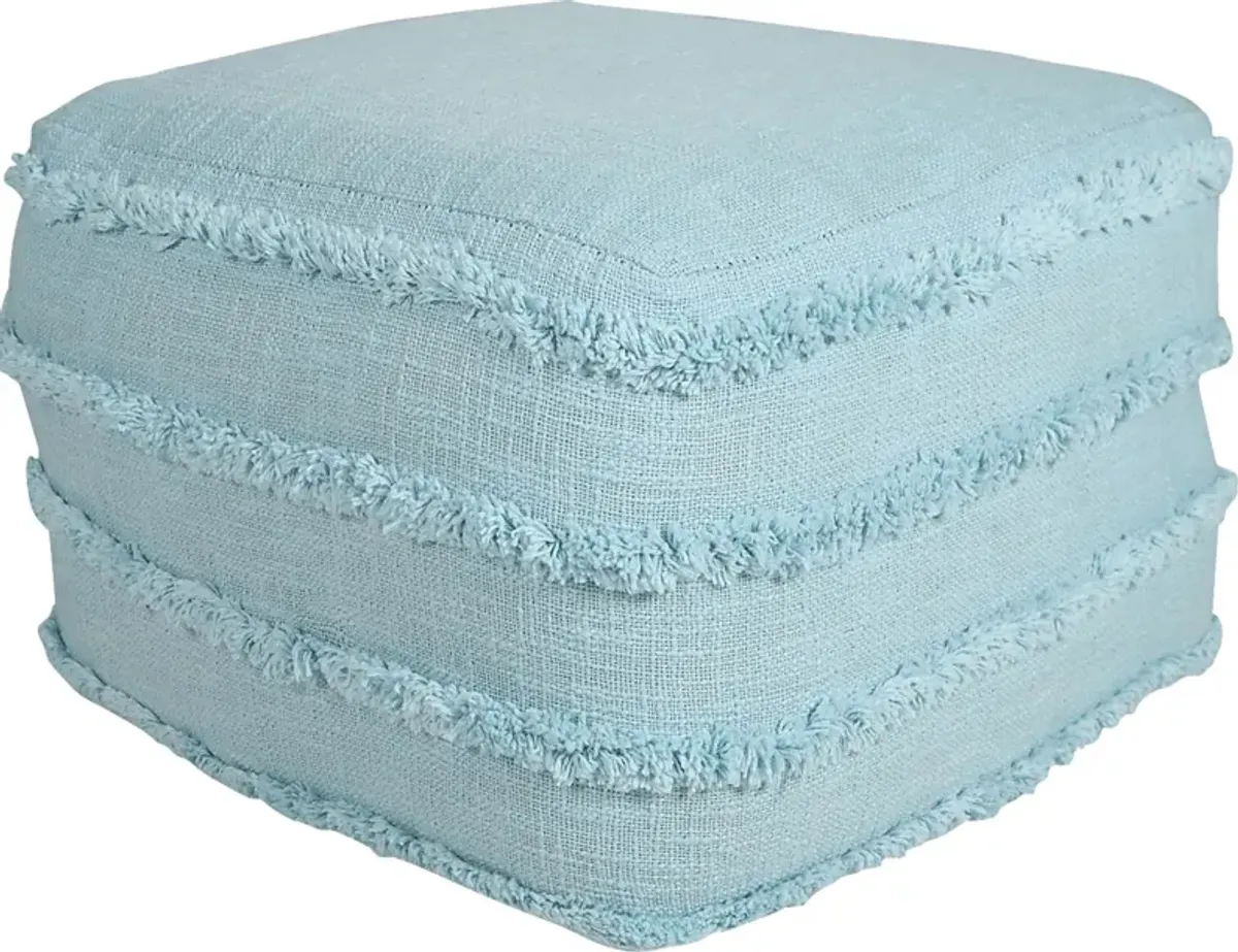 Patigi Blue Pouf