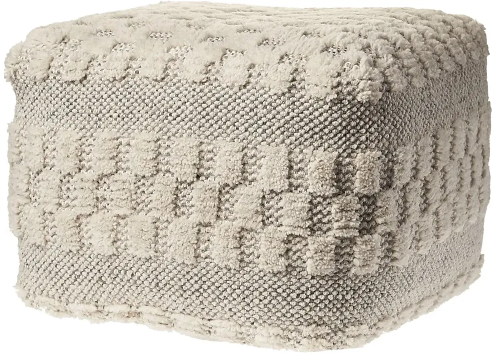 Wesaba Cream Pouf