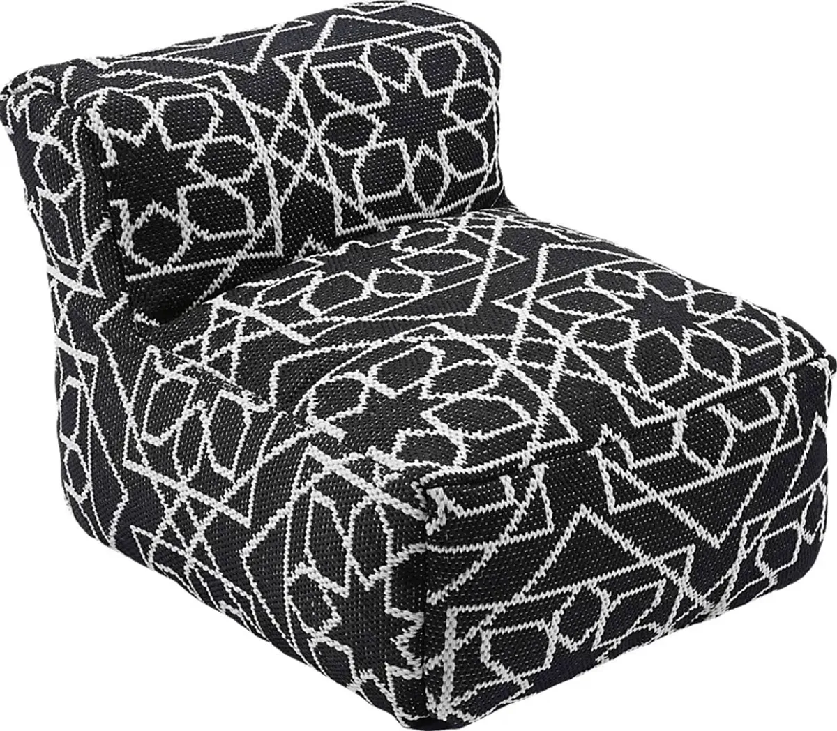 Millcanyon Black Pouf