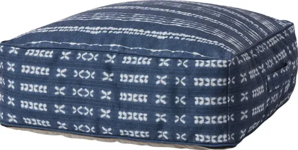 Elim Blue Extra Large Pouf
