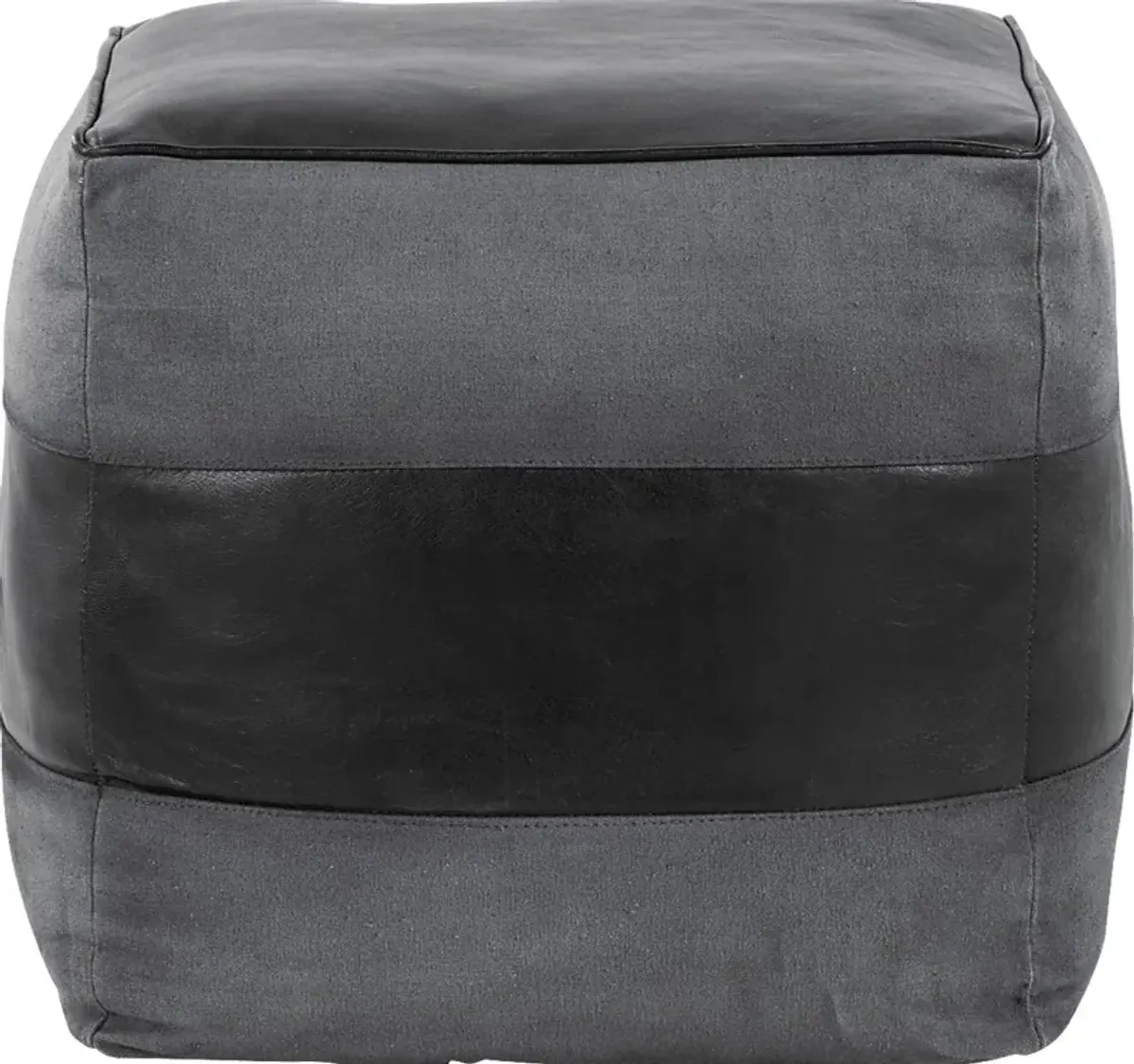 Cheerie I Black Pouf