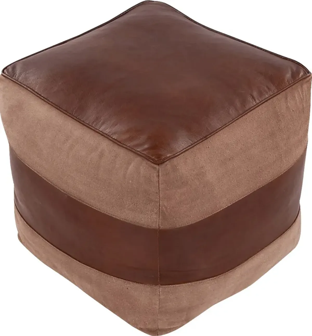 Cheerie I Espresso Pouf