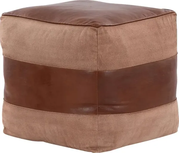 Cheerie I Espresso Pouf