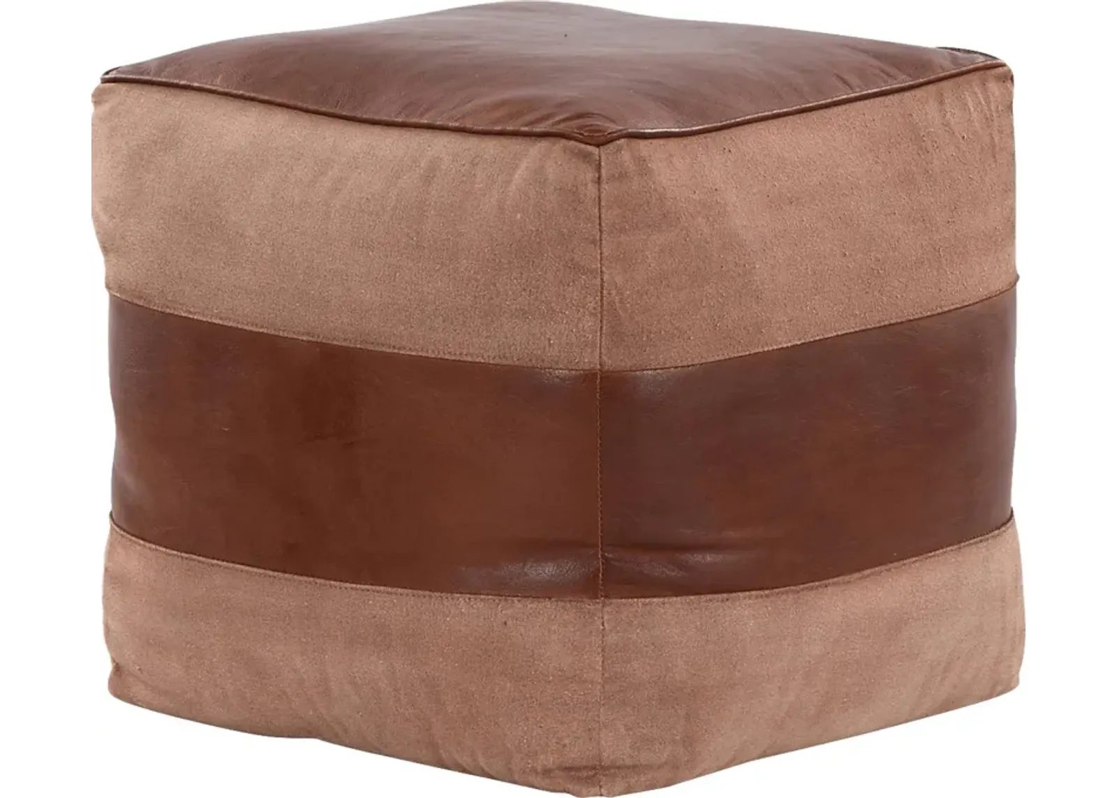 Cheerie I Espresso Pouf