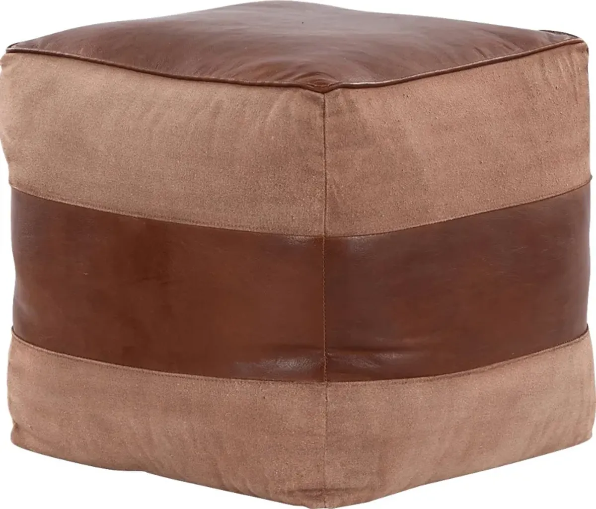 Cheerie I Espresso Pouf