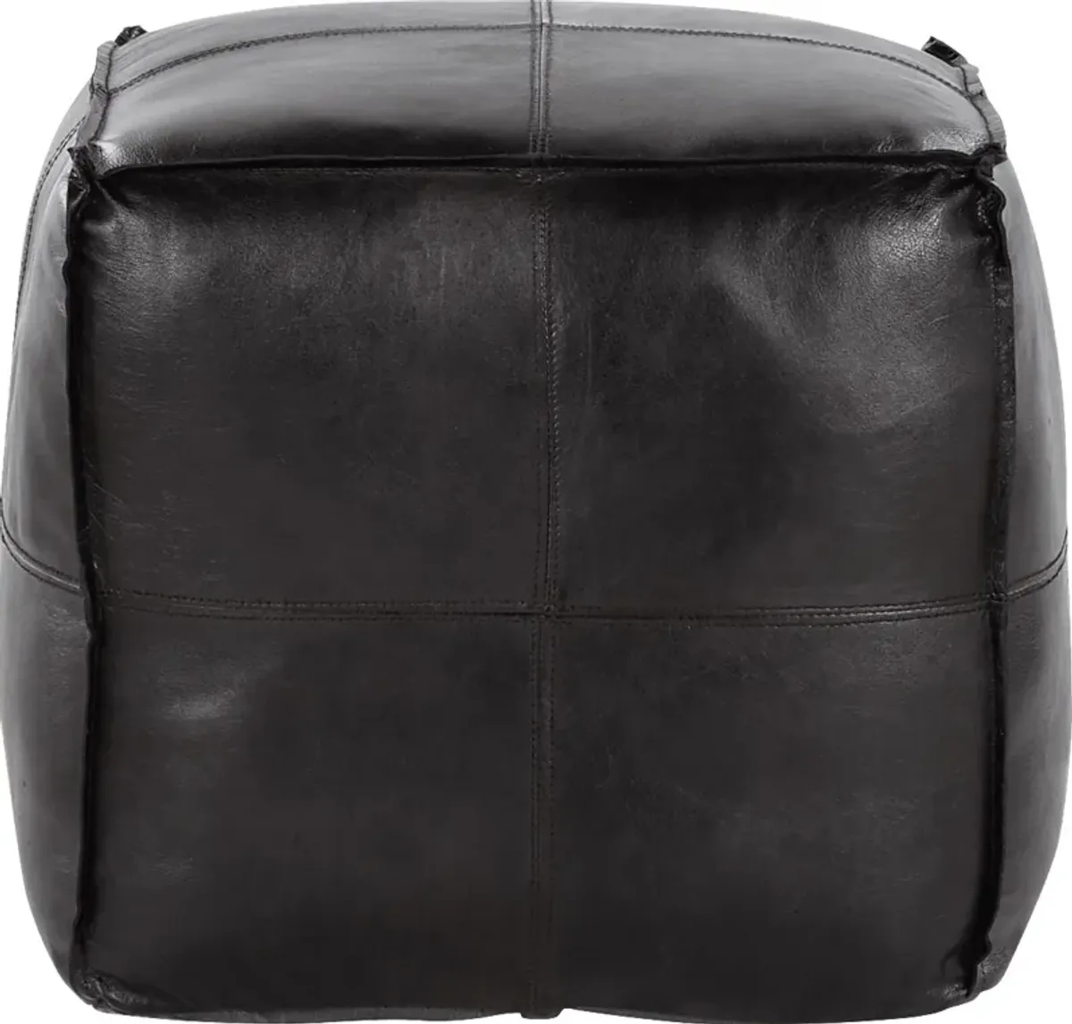 Cheerie II Black Pouf