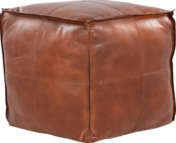 Cheerie II Espresso Pouf