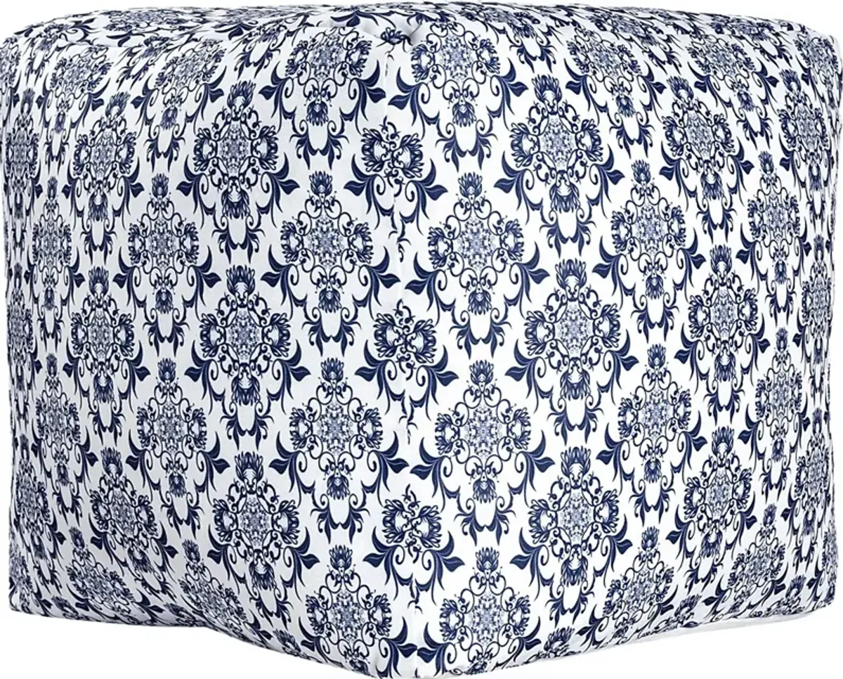 Alspire Navy Pouf