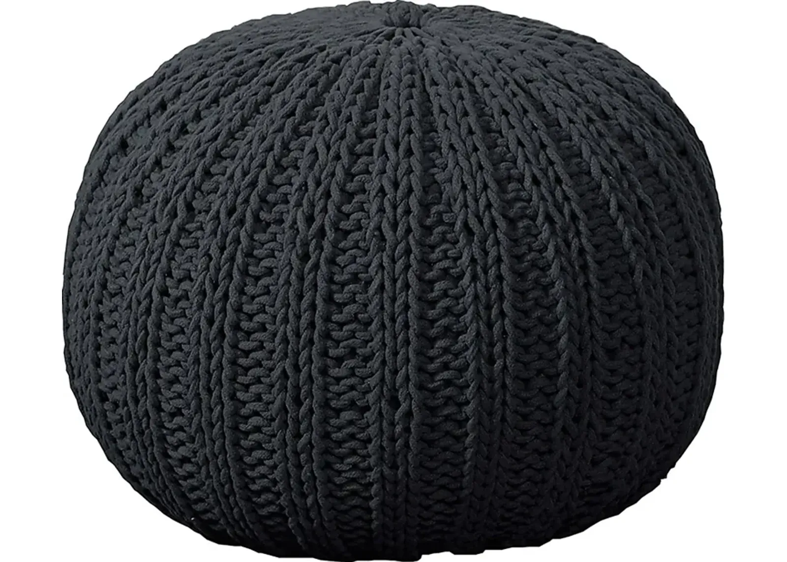 Ayidu Black Pouf