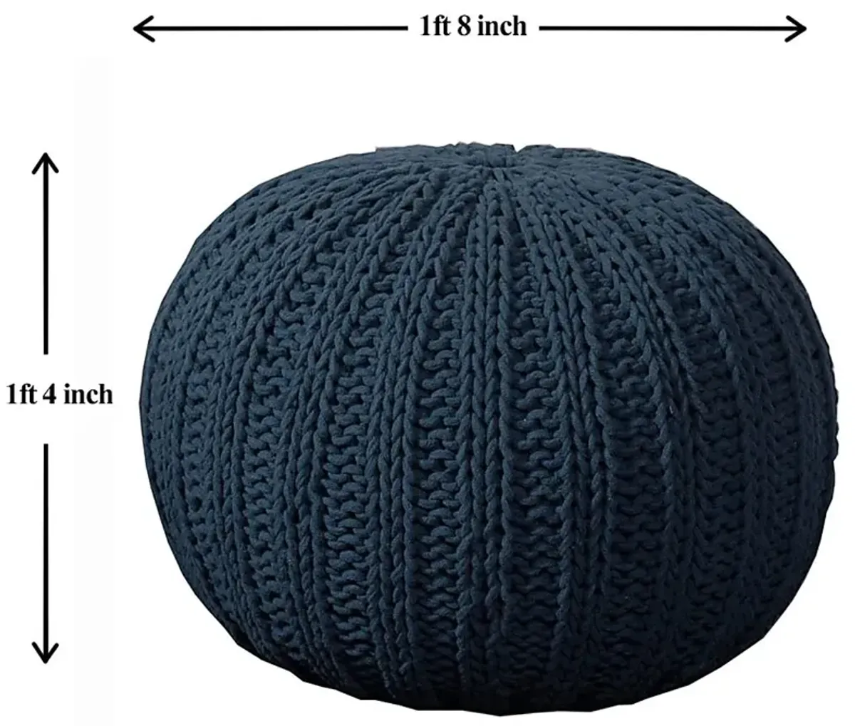 Ayidu Navy Pouf