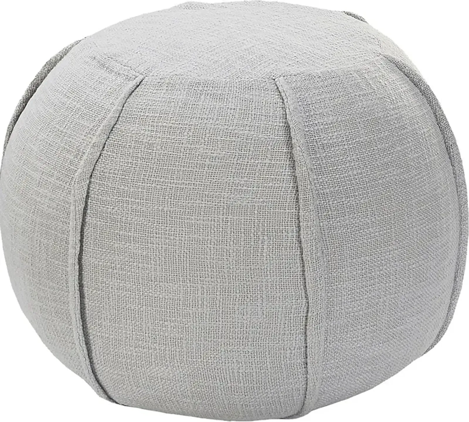 Kamusi Gray Pouf