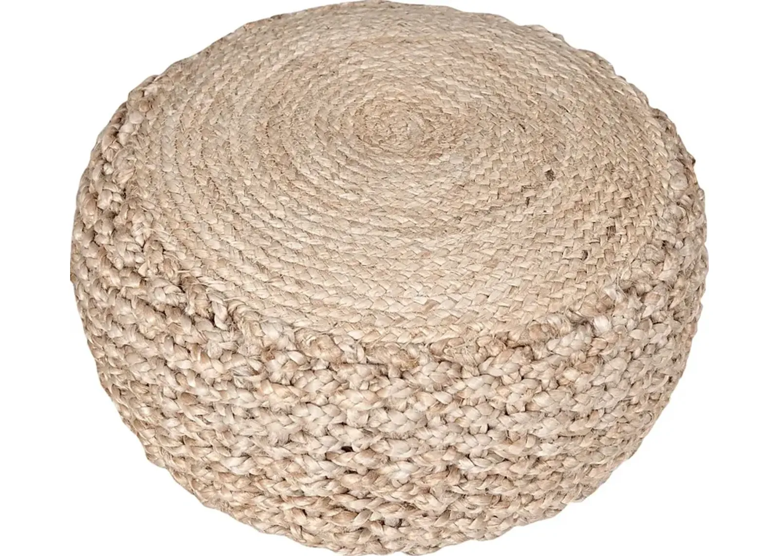 Mekyla Natural Pouf