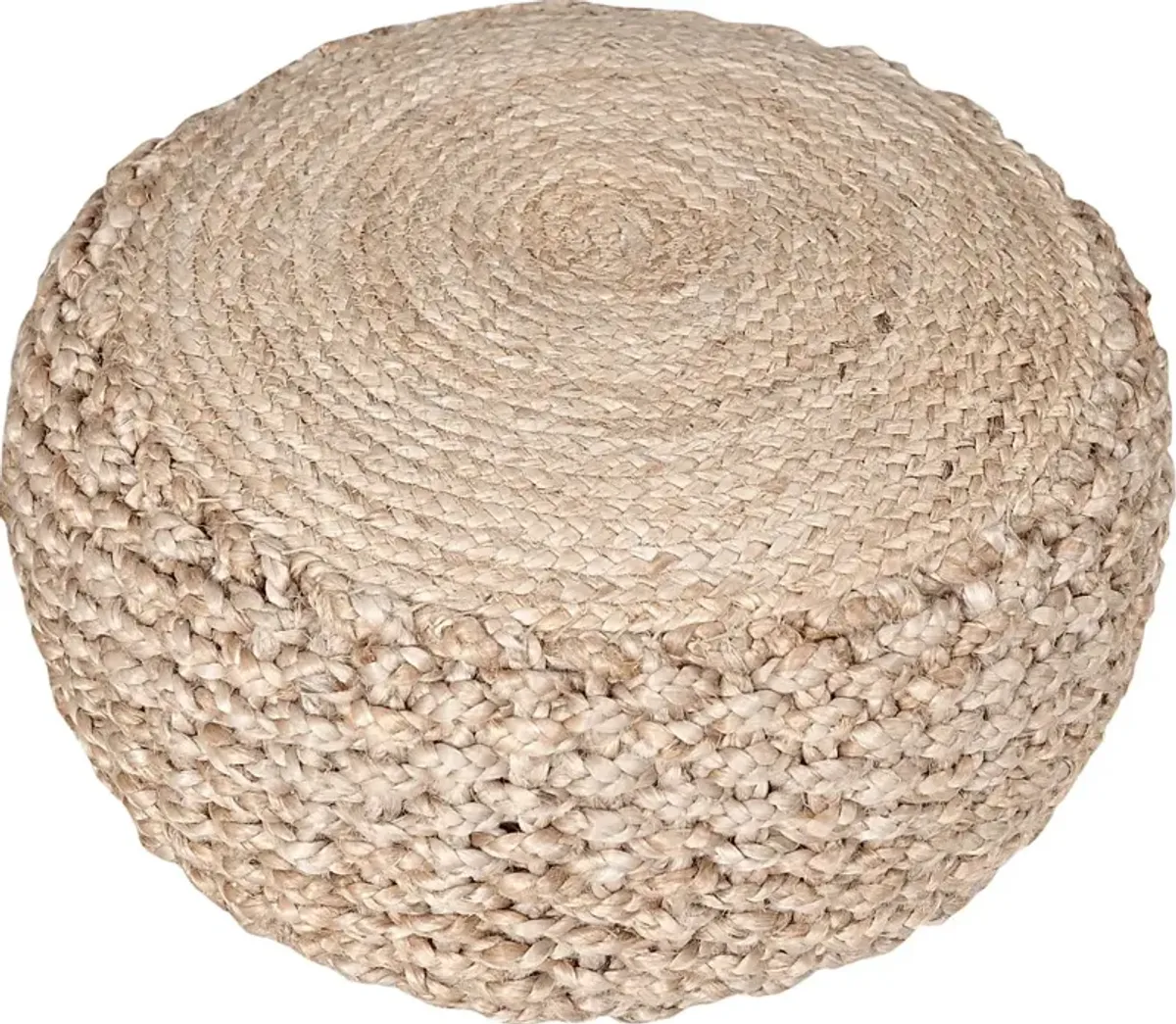 Mekyla Natural Pouf