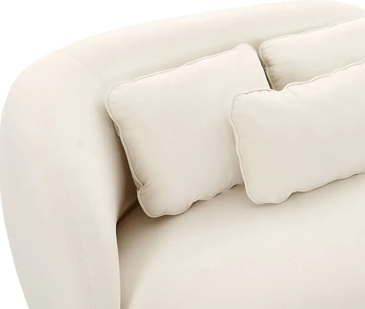 Leapson Cream Chaise