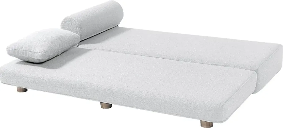 Ashebank White Fold-Out Queen Daybed
