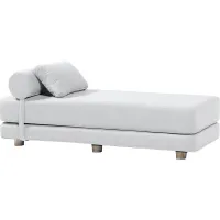 Ashebank White Fold-Out Queen Daybed
