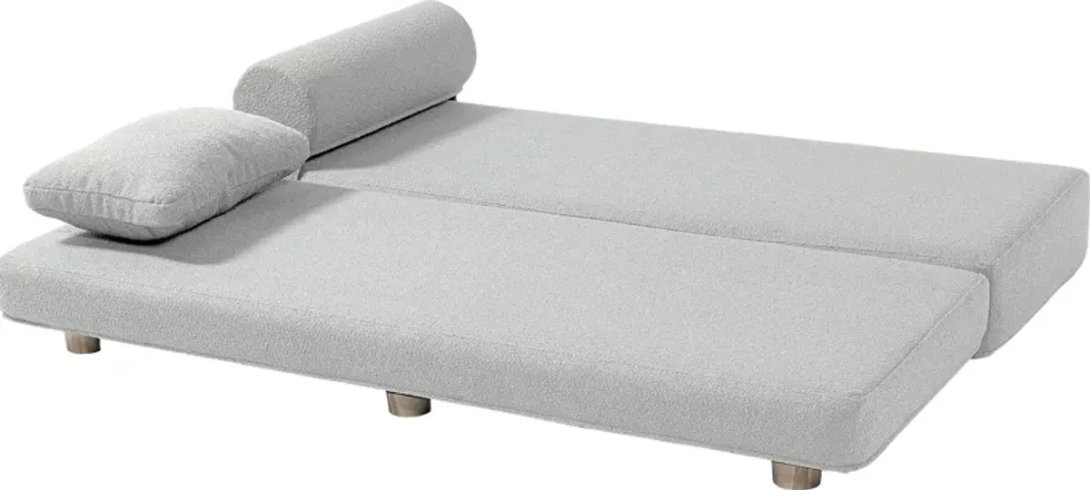 Ashebank Silver Fold-Out Queen Daybed