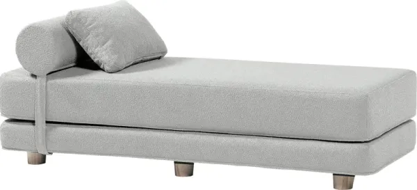 Ashebank Silver Fold-Out Queen Daybed