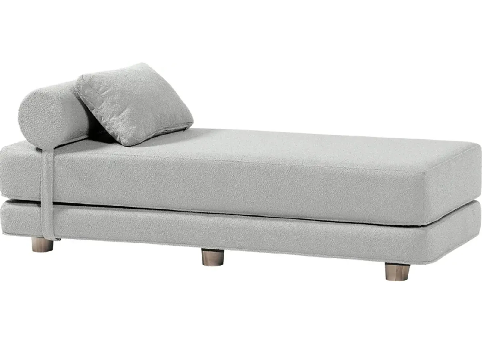 Ashebank Silver Fold-Out Queen Daybed