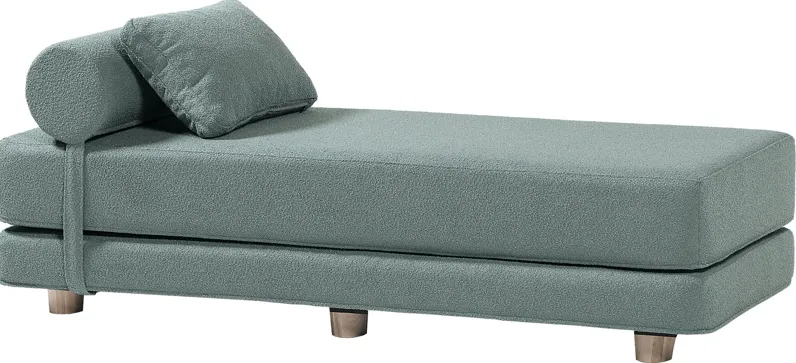 Ashebank Green Fold-Out Queen Daybed