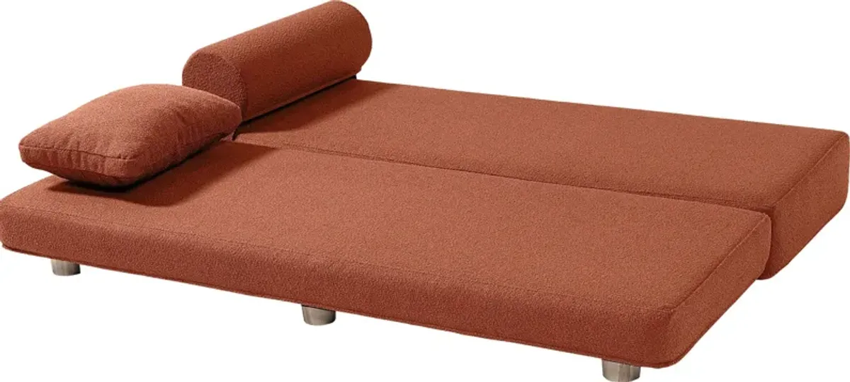 Ashebank Terracotta Fold-Out Queen Daybed