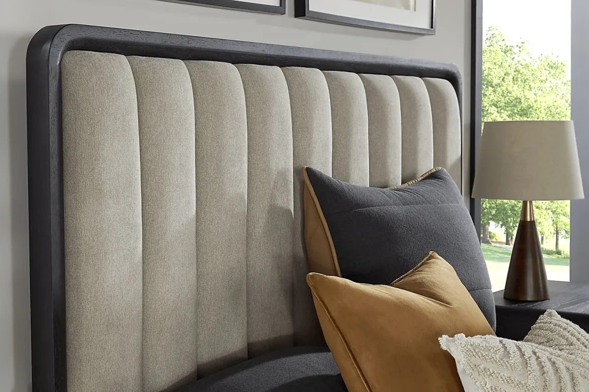 Archer Grove Black 5 Pc King Upholstered Bedroom