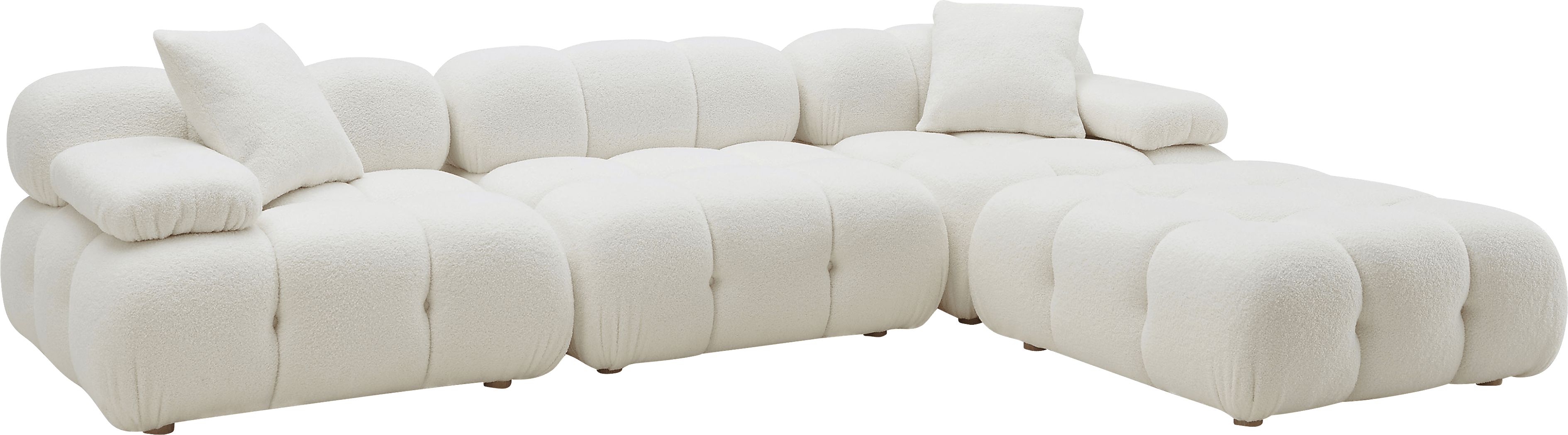 Crianza Cream 4 Pc Sectional