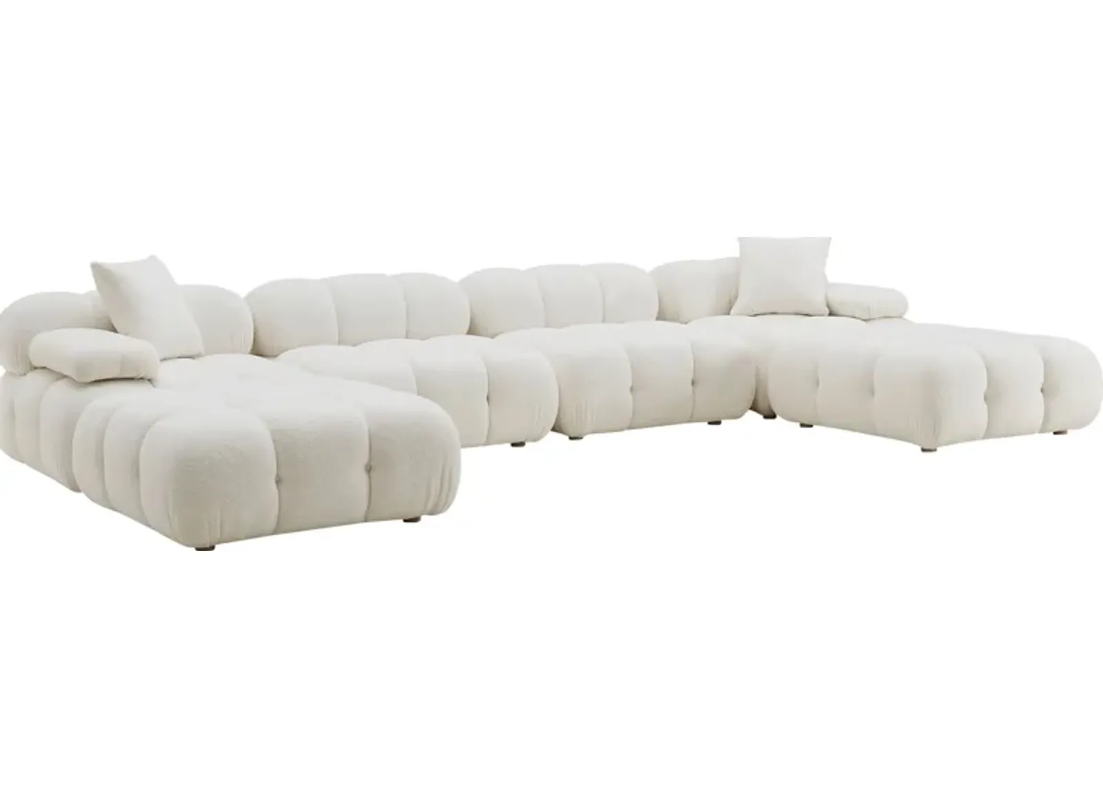 Crianza Cream 6 Pc Sectional