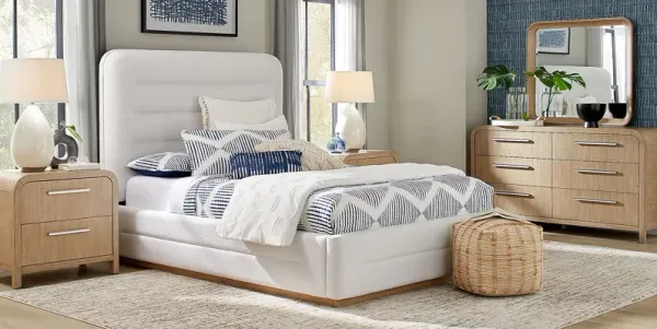 Canyon Sandstone 7 Pc Queen Upholstered Bedroom