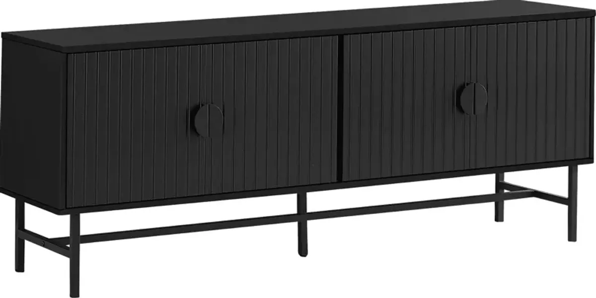 Sharonwood Black 60 in. Console