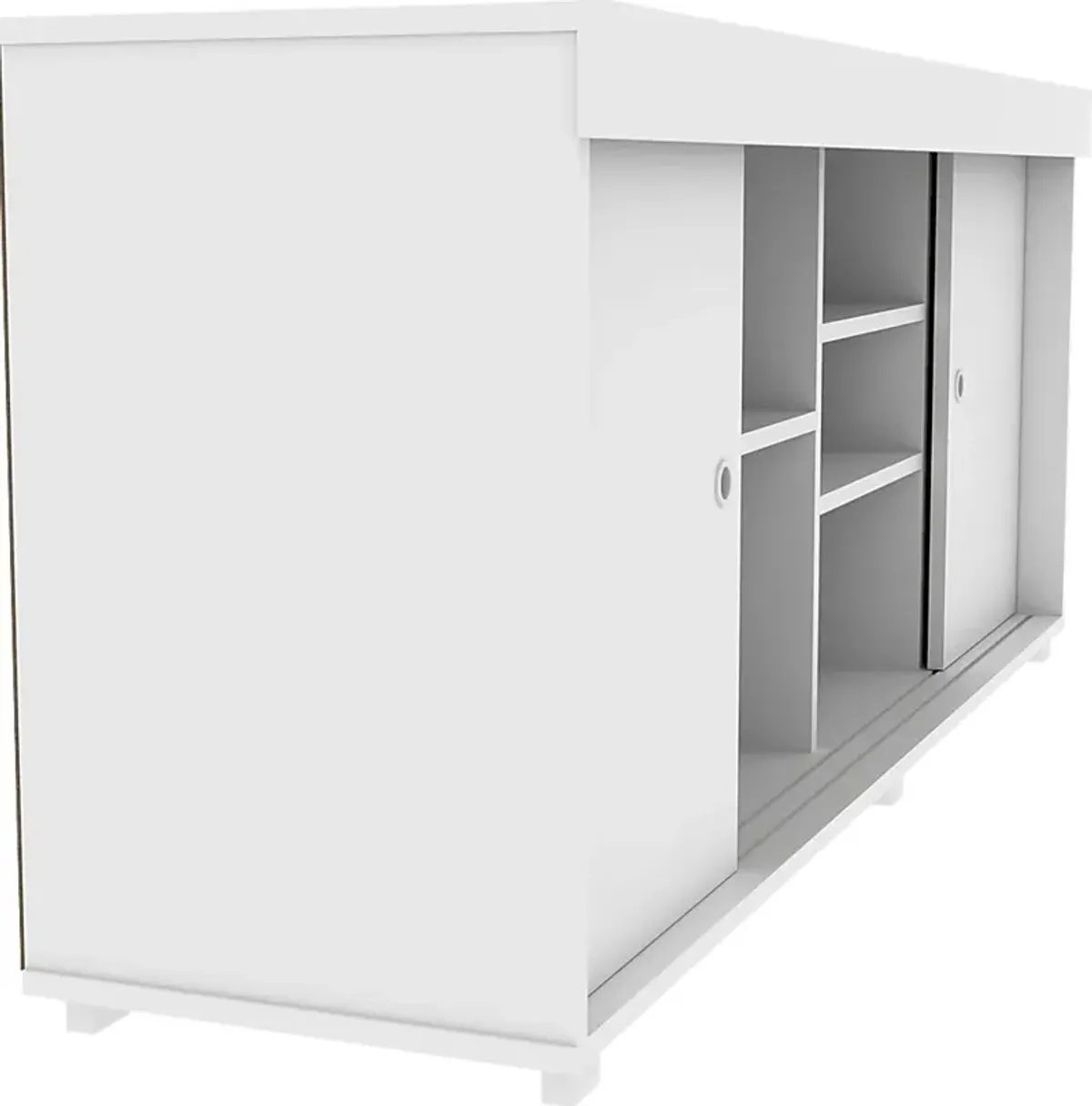 Chamto White 63in. Console