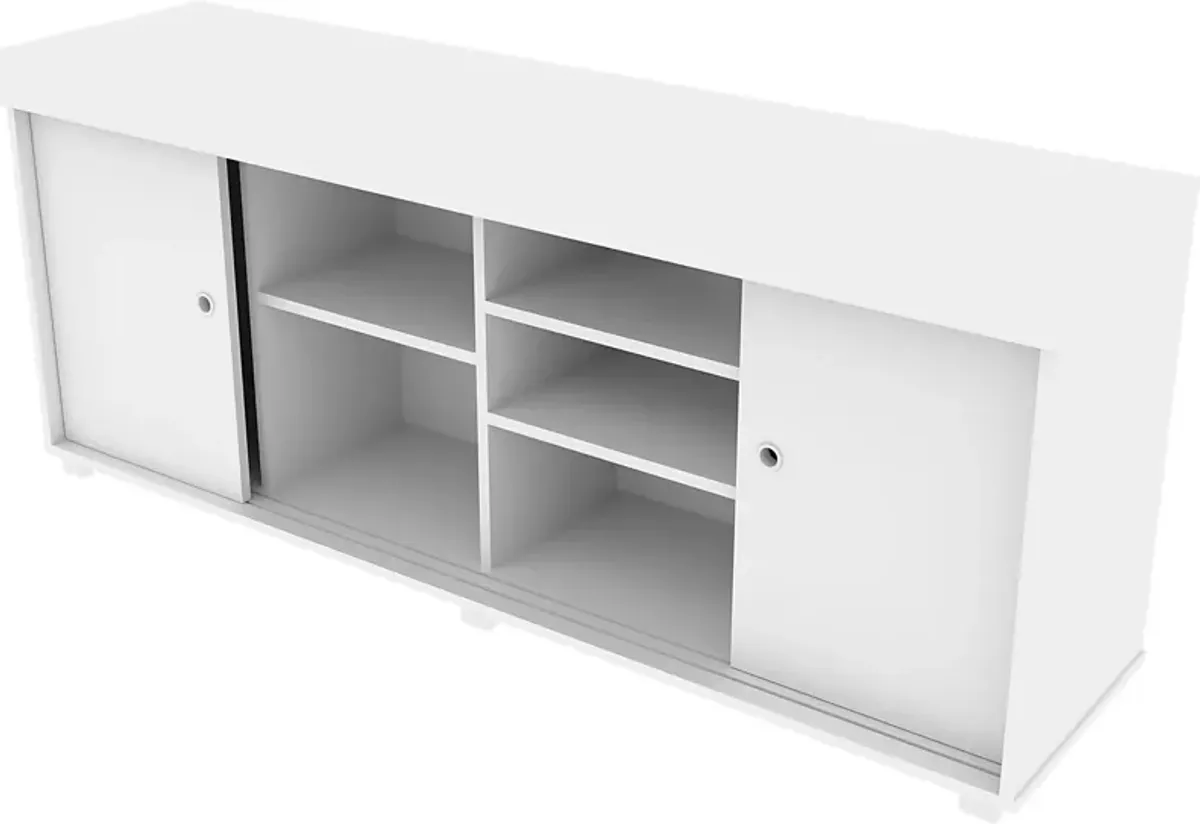 Chamto White 63in. Console