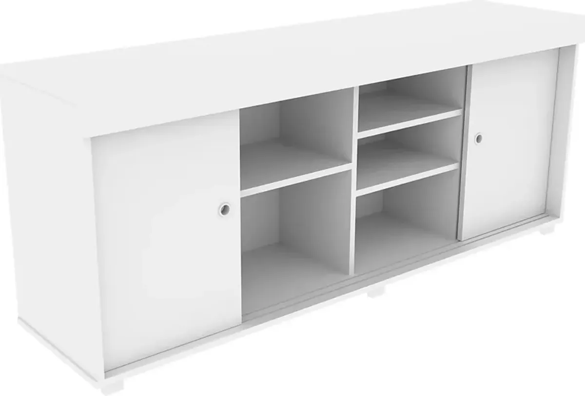 Chamto White 63in. Console