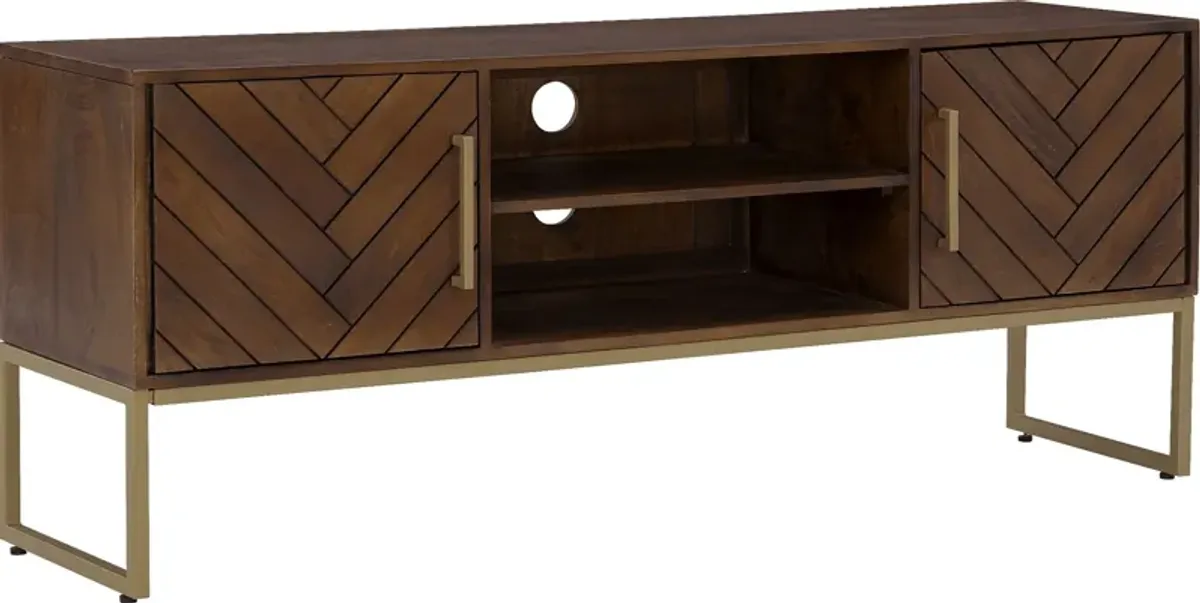 Akino Brown 59 in. TV Console