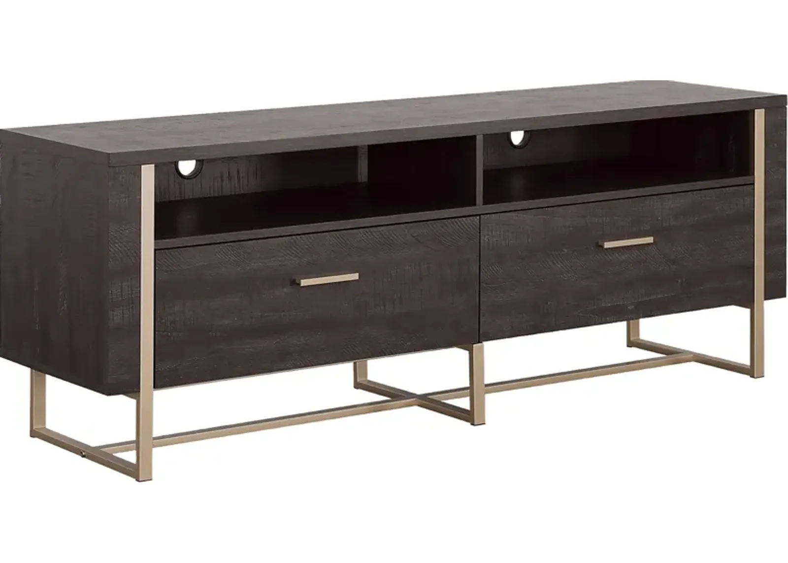 Betanray Dark Brown 60 in. Console