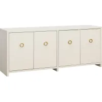 Rheault White 57 in. Console
