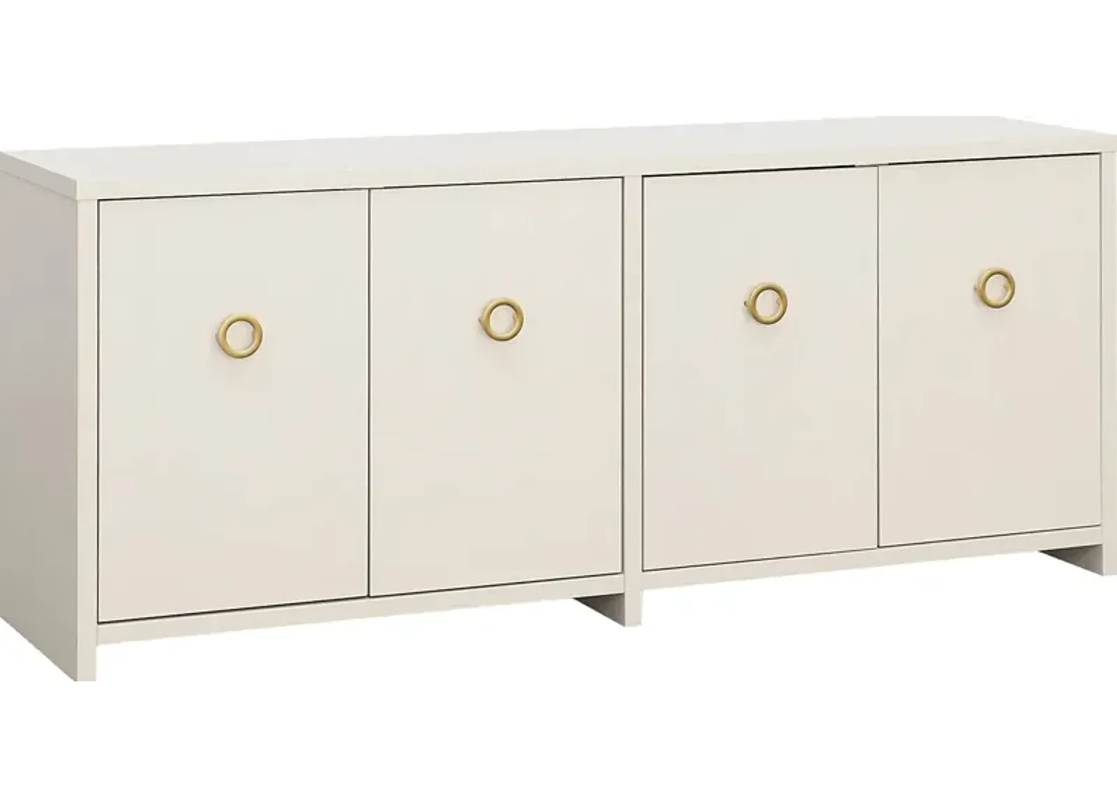 Rheault White 57 in. Console