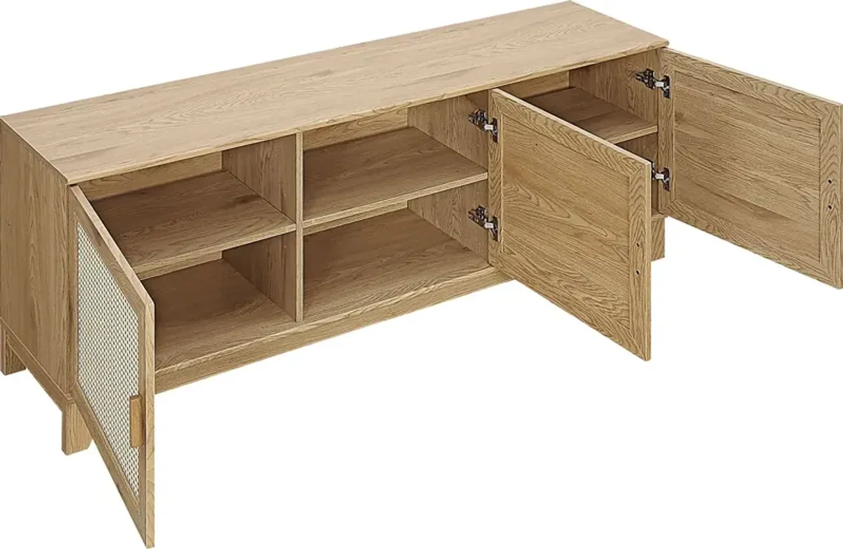 Gansons Natural 63 in. Console