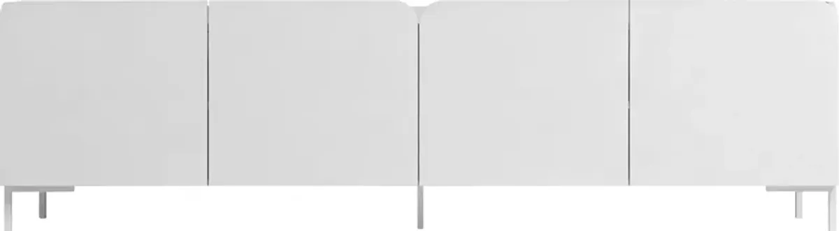 Balcome White 71 in. Console