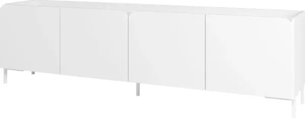 Balcome White 71 in. Console