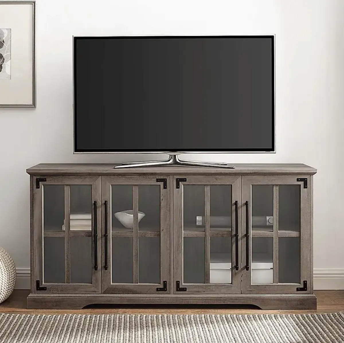 Wyehwood Gray 58 in. Console