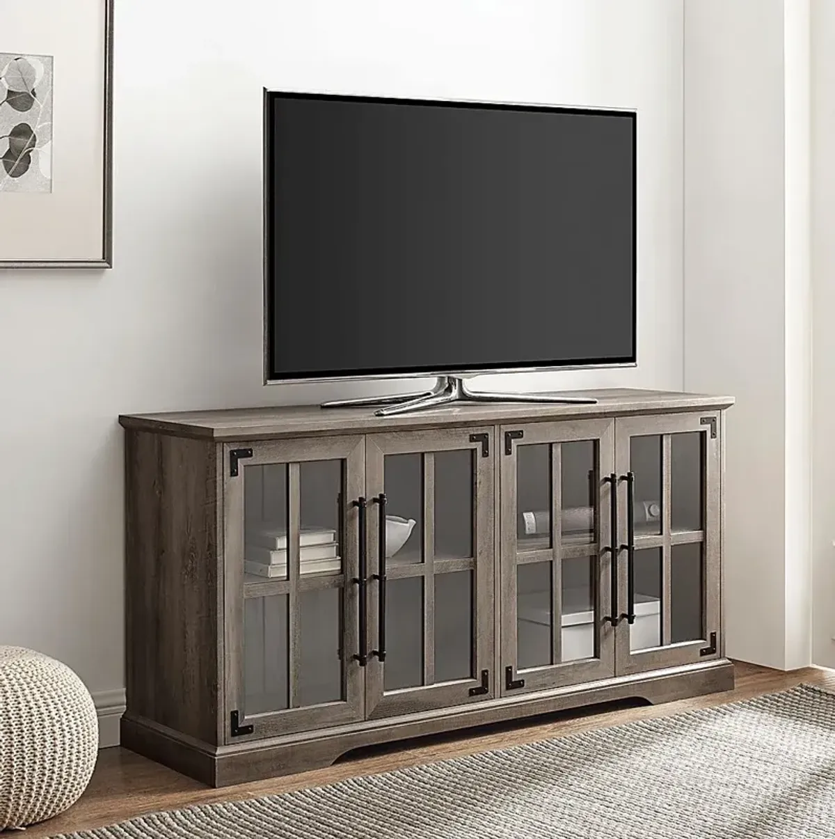 Wyehwood Gray 58 in. Console