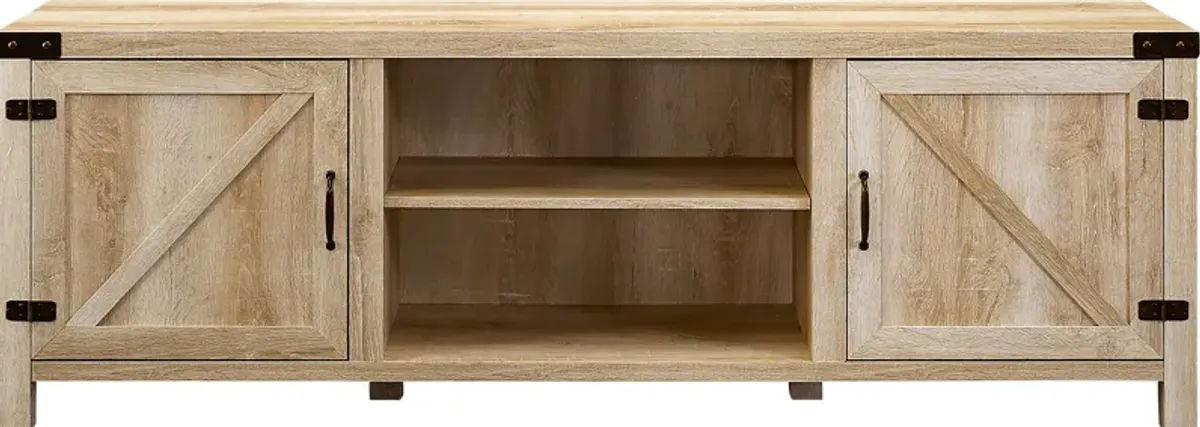 Vedrines White Oak 70 in. Console