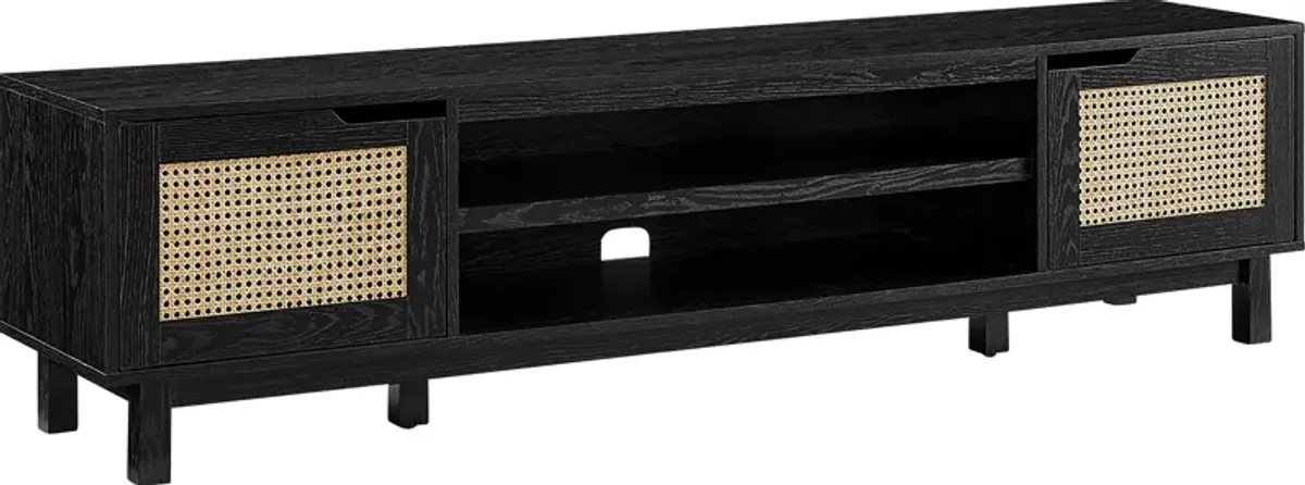 Stelten Black 70 in. Console