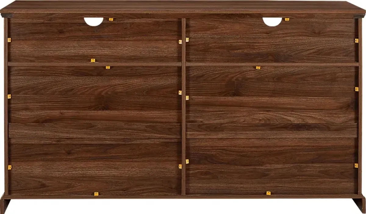 Sandwedge Walnut 58 in. Console